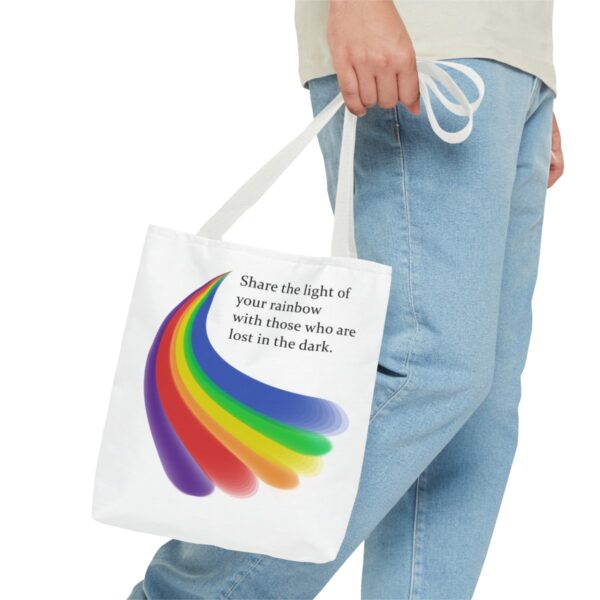 Rainbow Tote Bag - Image 7