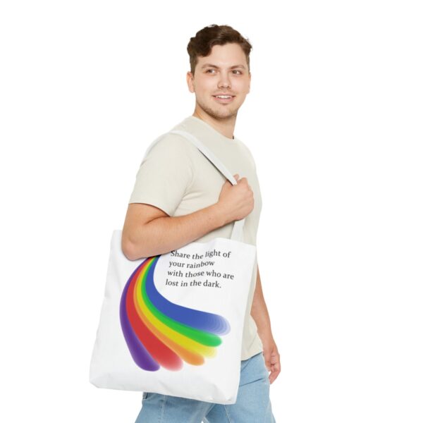 Rainbow Tote Bag - Image 3