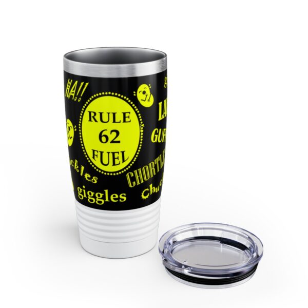 Rule # 62 Tumbler-yellow & black - Image 5