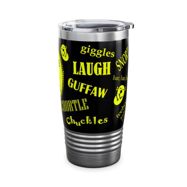Rule # 62 Tumbler-yellow & black - Image 3
