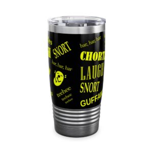 Rule # 62 Tumbler-yellow & black