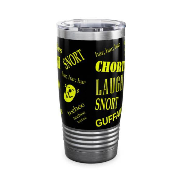 Rule # 62 Tumbler-yellow & black - Image 2