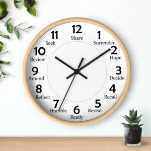 12 Step Clock