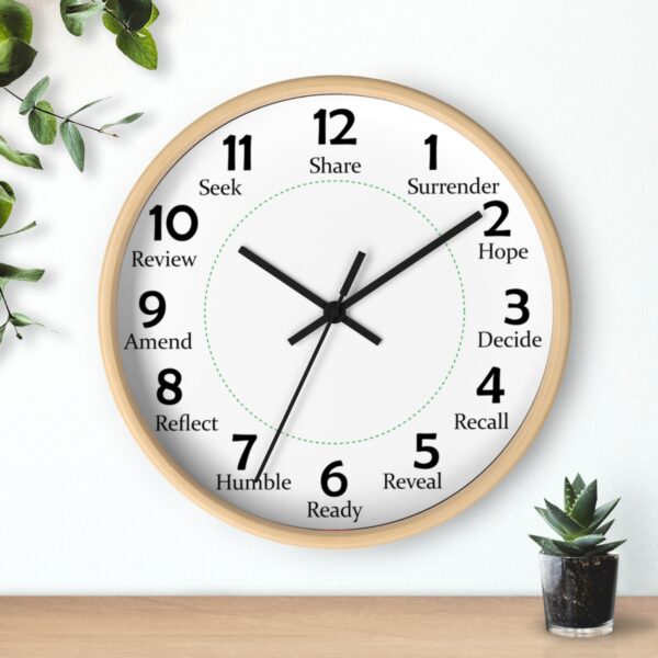 12 Step Clock