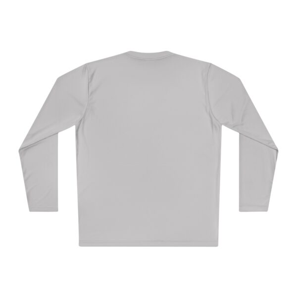 Lightweight Long Sleeve Tee, white & gray - Image 3